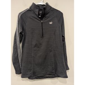 Masters Tech Active Half Zip Grey Pullover Size Small